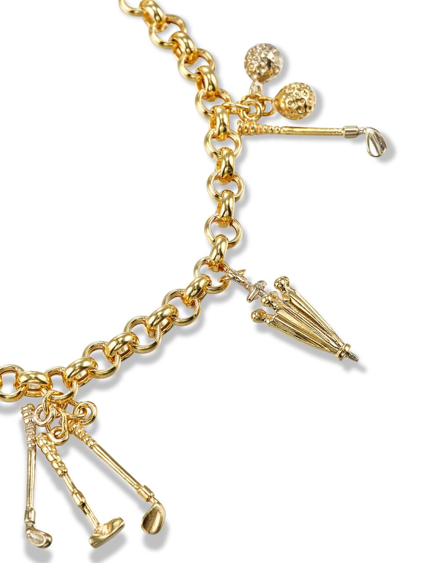 'GOLF' CHARM BRACELET - 3