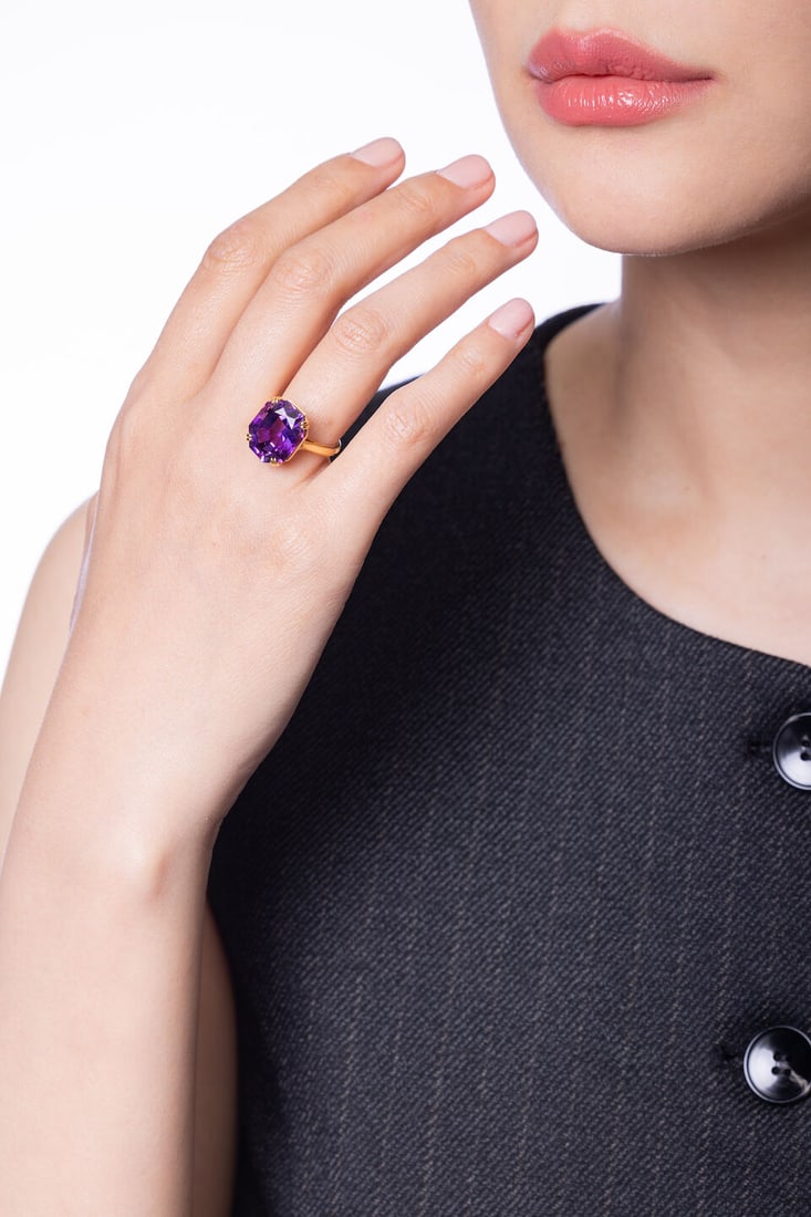 AMETHYST RING - 2