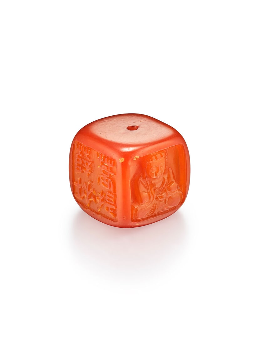 AMBER BEAD NECKLACE; AND GROUP OF AMBER BEADS (6) - 3