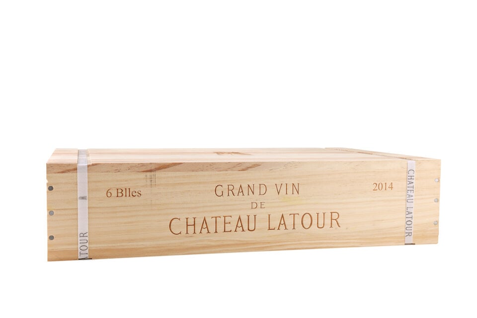 Château Latour, 2014 (6 x 750ml): Château Latour, 2014 (6 x 750ml) Region: Pauillac Packaging: original wooden case This lot is subject to the following lot symbols: Δ Δ VAT at the prevailing rate on Hammer Price and