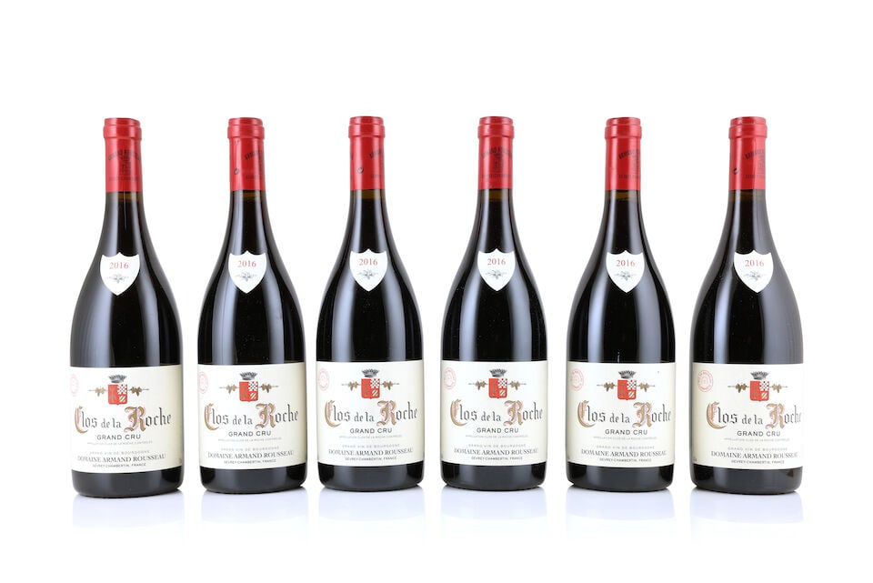 Domaine Armand Rousseau, Clos de la Roche, 2016 (6 x 750ml): Domaine Armand Rousseau, Clos de la Roche, 2016 (6 x 750ml) Region: Côte de Nuits Label: 1 nicked label Packaging: original carton This lot is subject to the following lot symbols: Δ Δ