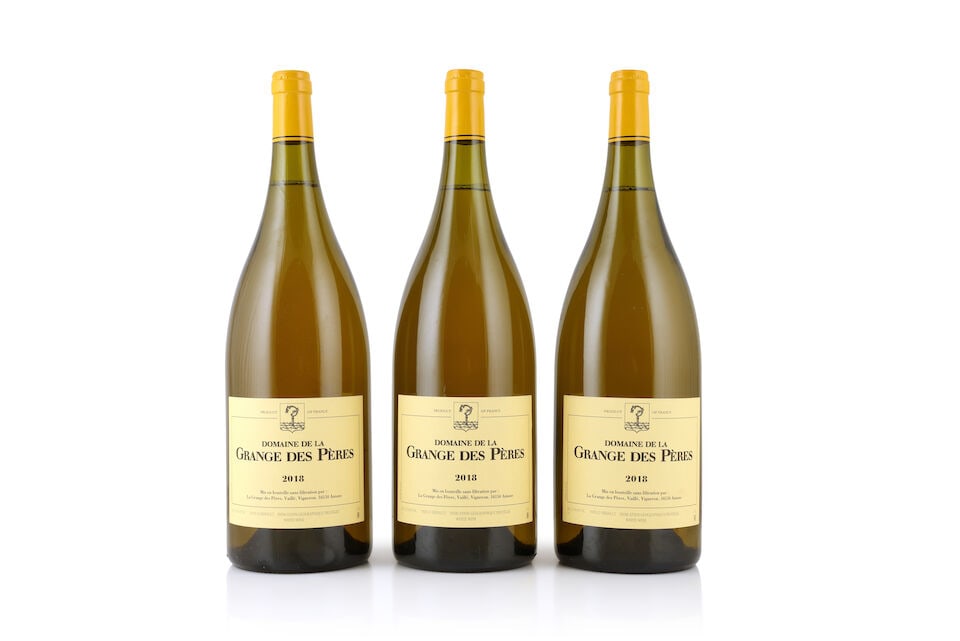 Domaine de la Grange des Pères Blanc, 2018 (3 x magnums): Domaine de la Grange des Pères Blanc, 2018 (3 x magnums) Region: France Packaging: original carton This lot is subject to the following lot symbols: Δ Δ VAT at the prevailing rate on Ha