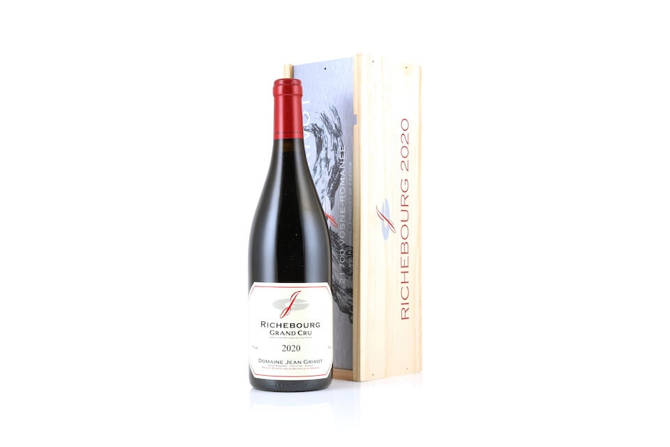 Domaine Jean Grivot, Richebourg, 2020 (1 x 750ml): Domaine Jean Grivot, Richebourg, 2020 (1 x 750ml) Region: Côte de Nuits Packaging: presentation case in original carton This lot is subject to the following lot symbols: Δ Δ VAT at the