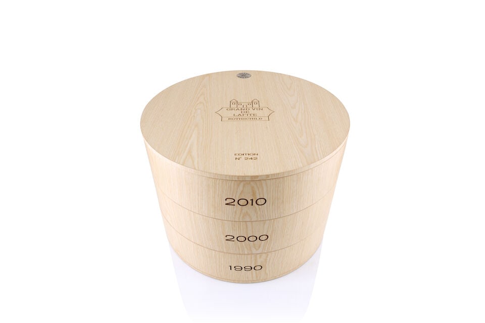 Château Lafite Rothschild, 1990 (2 x 750ml) Château Lafite Rothschild, 2000 (2 x 750ml... - 2