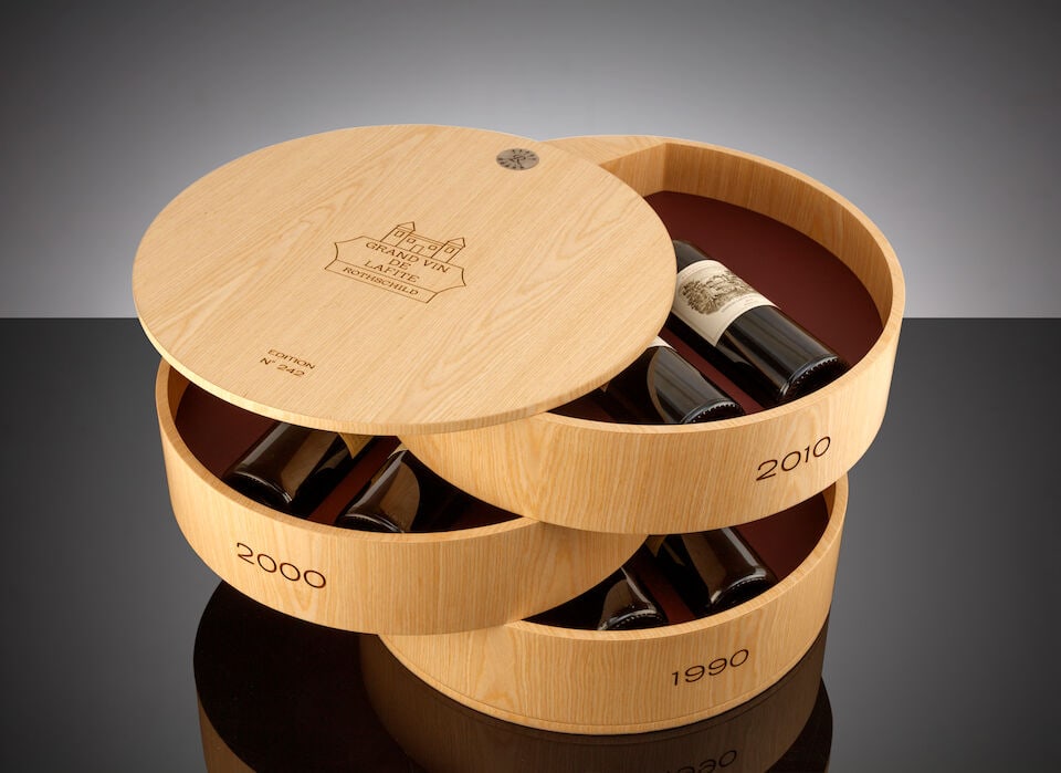 Château Lafite Rothschild, 1990 (2 x 750ml) Château Lafite Rothschild, 2000 (2 x 750ml... - 4