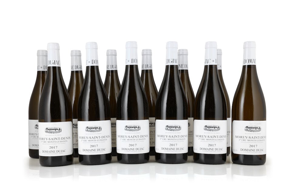 Domaine Dujac, Morey-Saint-Denis Blanc 1er Cru Monts Luisants, 2017 (18 x 750ml): Domaine Dujac, Morey-Saint-Denis Blanc 1er Cru Monts Luisants, 2017 (18 x 750ml) Region: Côte de Nuits For further information on this lot please visit Bonhams.com For further information