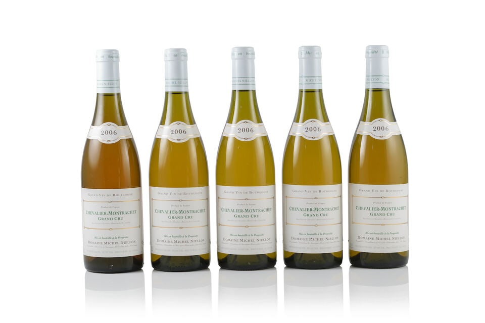 Domaine Michel Niellon, Chevalier Montrachet, 2006 (5 x 750ml): Domaine Michel Niellon, Chevalier Montrachet, 2006 (5 x 750ml) Region: Côte de Beaune Fill Level: 2 slightly darker colour Notes: Soutirage stickers & integrated US back import labels For
