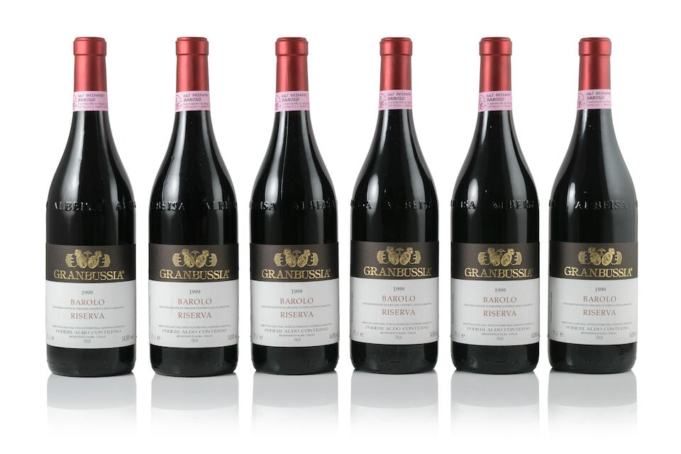Aldo Conterno, Barolo Riserva Gran Bussia, 1999 (6 x 750ml): Aldo Conterno, Barolo Riserva Gran Bussia, 1999 (6 x 750ml) Region: Piedmont Packaging: original wooden case For further information on this lot please visit Bonhams.com For further information about