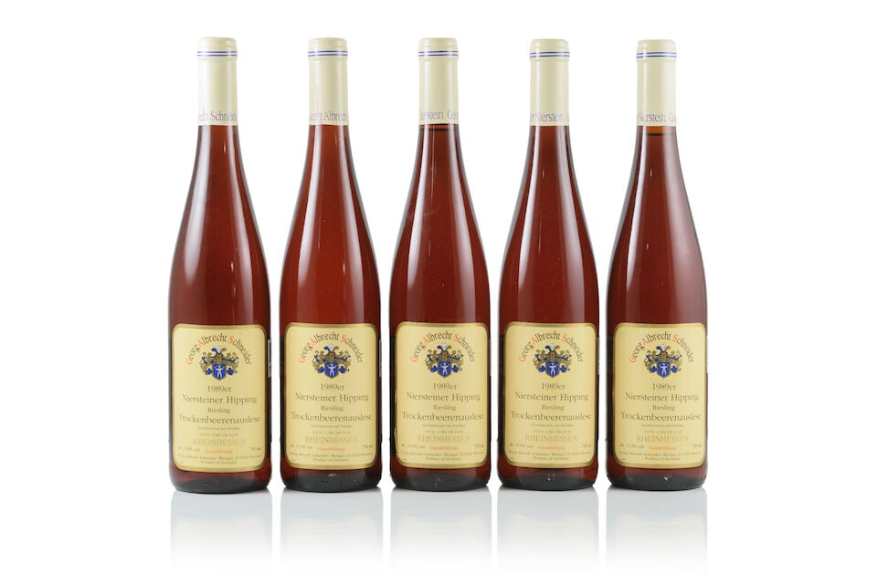 Georg Albrecht Schneider, Niersteiner Hipping Riesling Grosses Gewachs HM, 1989 (5 x 750ml) - 2