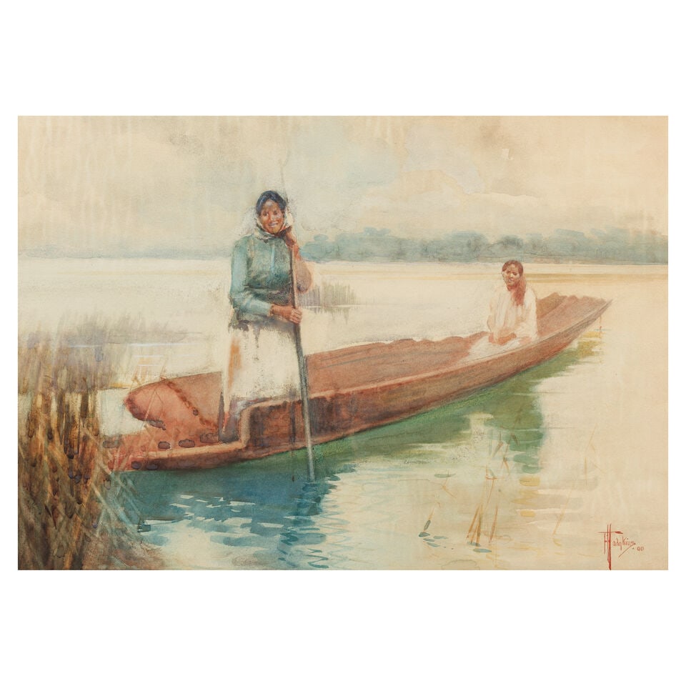 Frances Mary Hodgkins (New Zealander/British, 1869-1947) Māori Woman, New Zealand 36 x 54 c... (1 of 3)