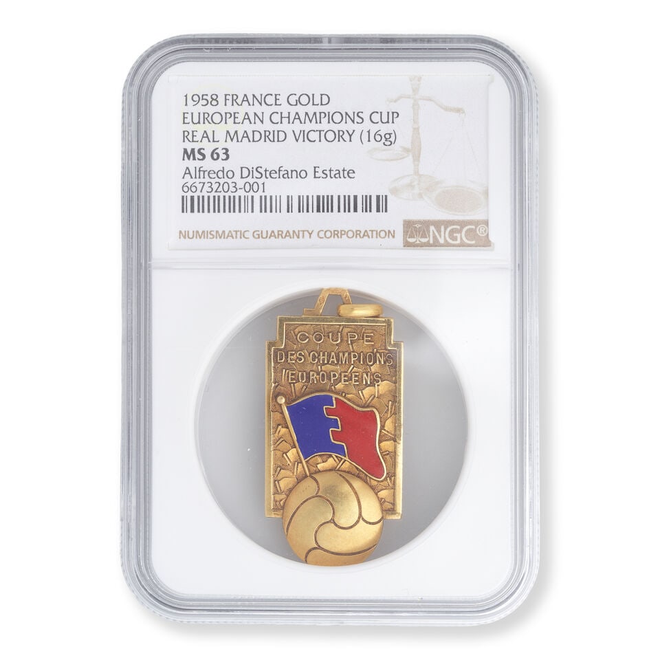 Alfredo Di Stéfano, Real Madrid, 1958 European Cup Winners' Medal - 2