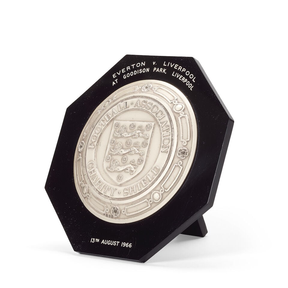 Jack Taylor, 1966 Charity Shield Plaque Everton v Liverpool - 2