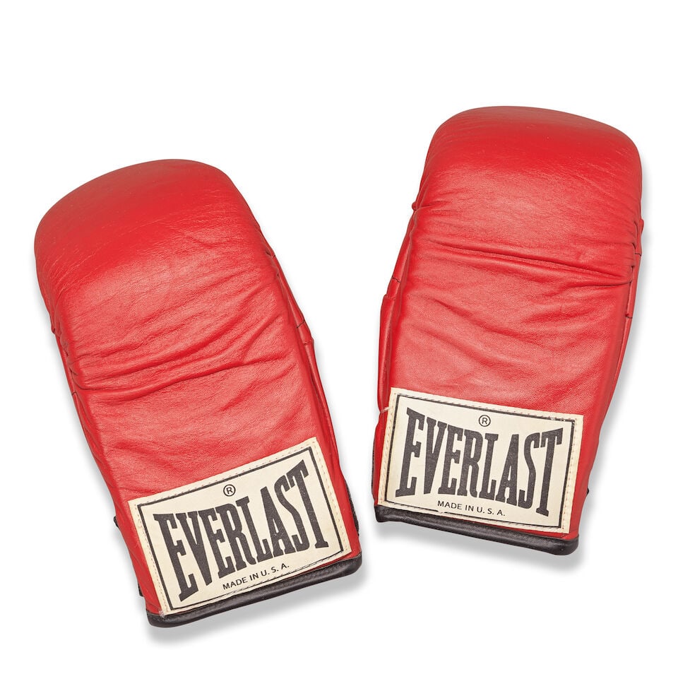 Muhammad Ali post-career training gloves - 5