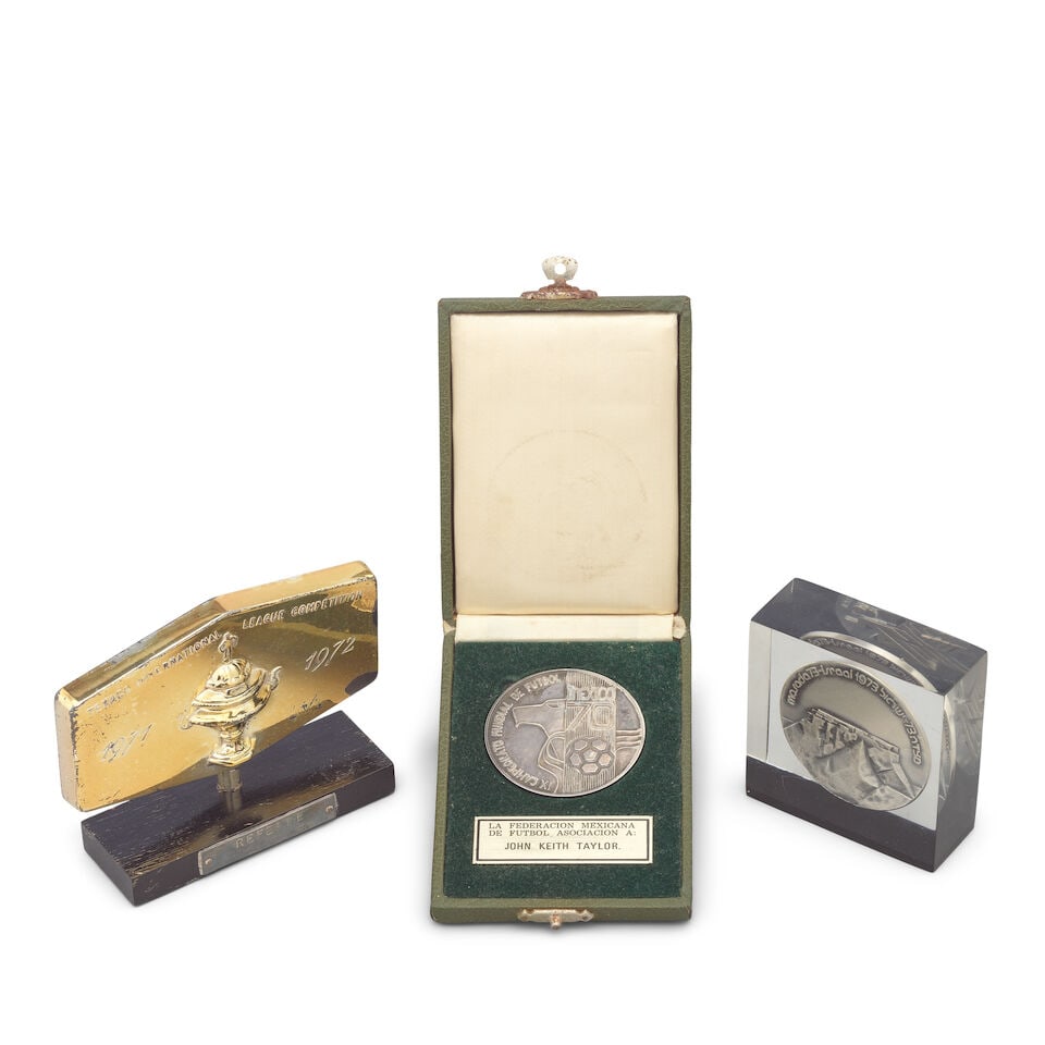 Jack Taylor FIFA England Cap, International Medals and Awards - 4