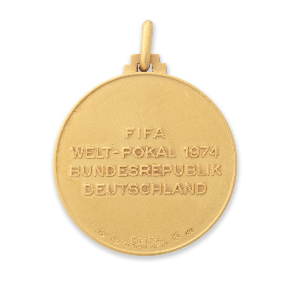 Jack Taylor, 1974 World Cup Final Medal (Together with a photograph showing Taylor being present... - 2