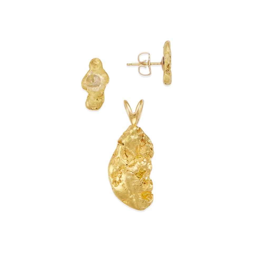 GOLD NUGGET SET - 2