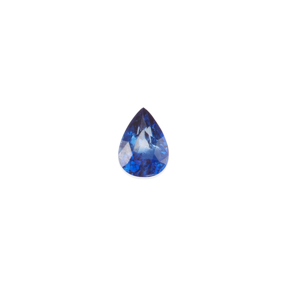 LOOSE SAPPHIRE WITH GIA REPORT: LOOSE SAPPHIRE WITH GIA REPORT • One pear shaped sapphire weighing 1.86 • Accompanied by GIA sapphire origin report no. 1236839096 dated January 28, 2026, stating the species as natural
