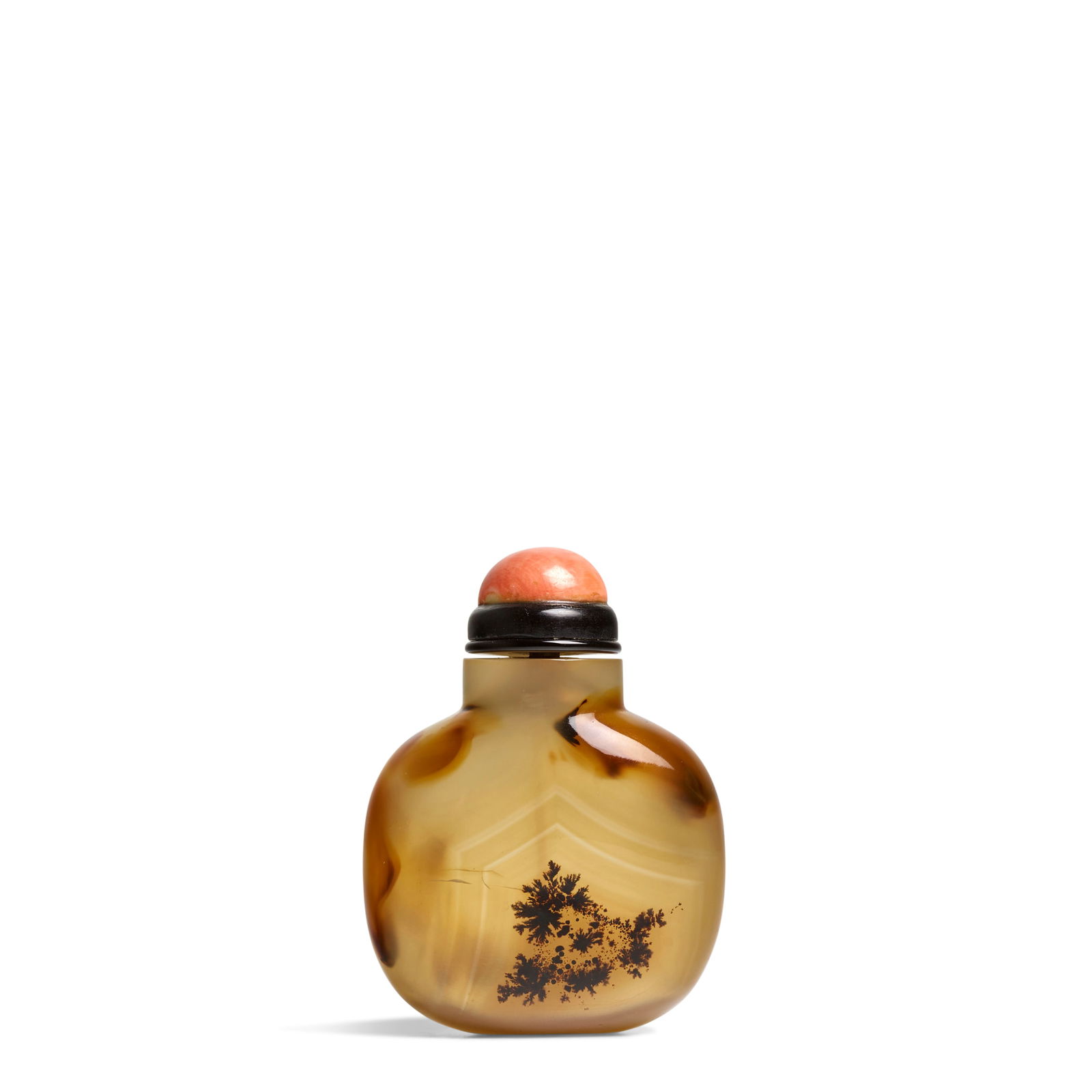 A DENTRITIC SHADOW AGATE SNUFF BOTTLE 1770-1870 (1 of 1)