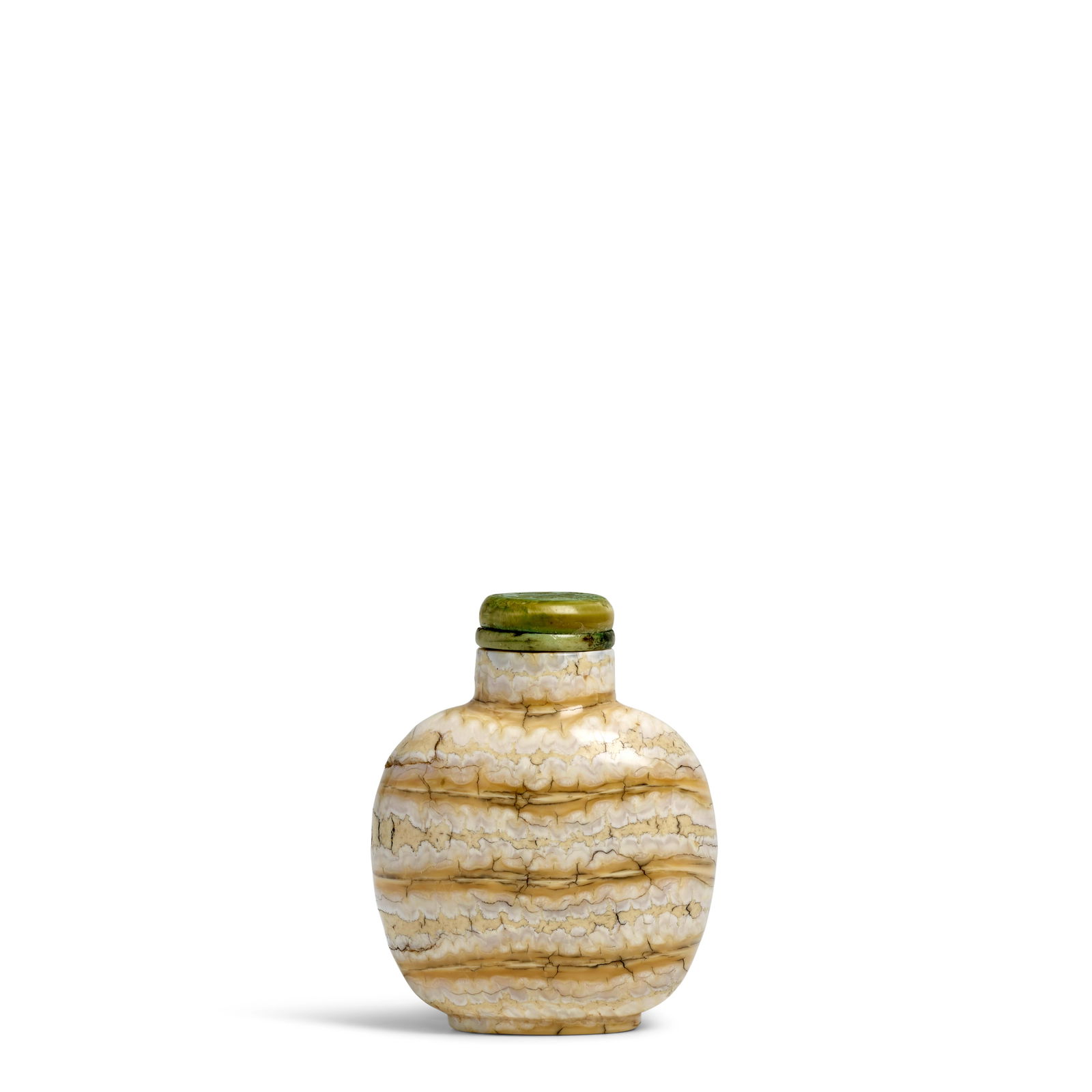 A MAMMOTH TOOTH SNUFF BOTTLE 1820-1900 (1 of 1)