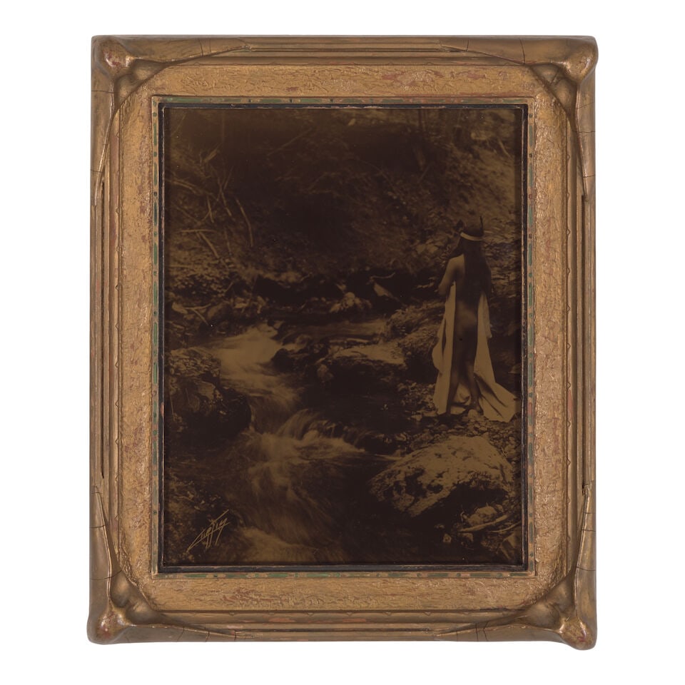 An Edward S. Curtis orotone, 'Maid of Dreams' (1 of 2)