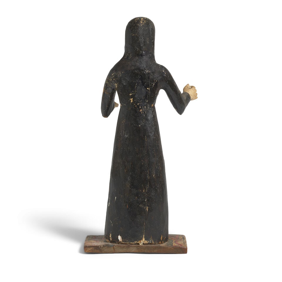 A José Rafael Aragón-attributed bulto of Santa Rita de Casia - 2