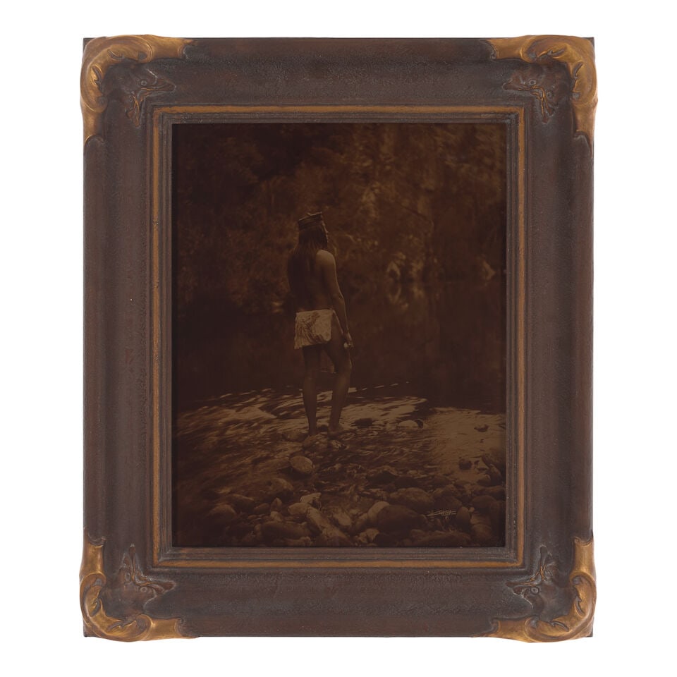 A Curtis Centennial Editions Goldtone, 'The Apache,' 1999 (1 of 2)