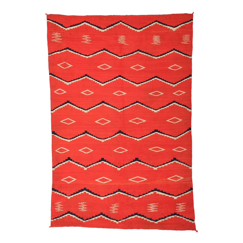 A Diné (Navajo) late classic serape (1 of 2)