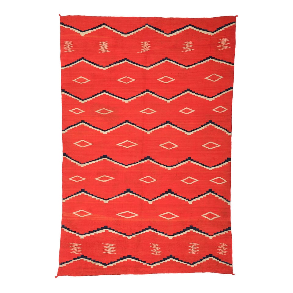 A Diné (Navajo) late classic serape - 2