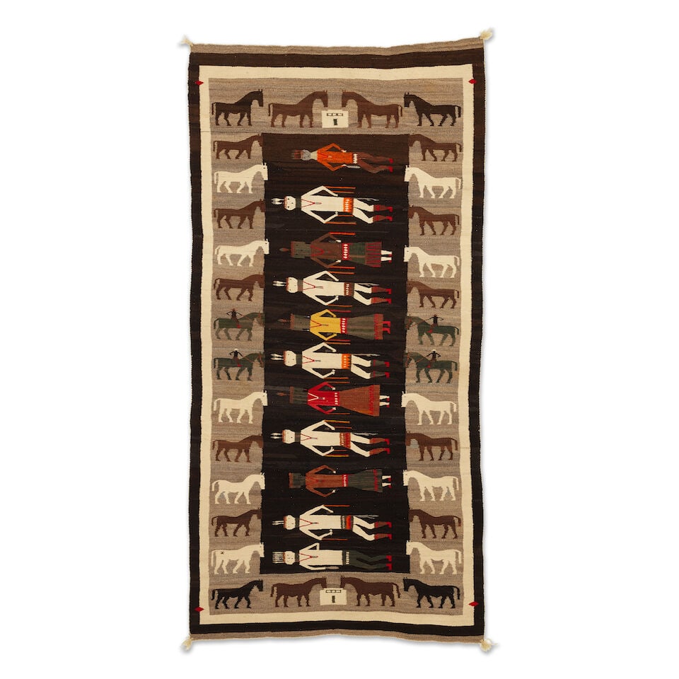 A Diné (Navajo) pictorial rug - 2