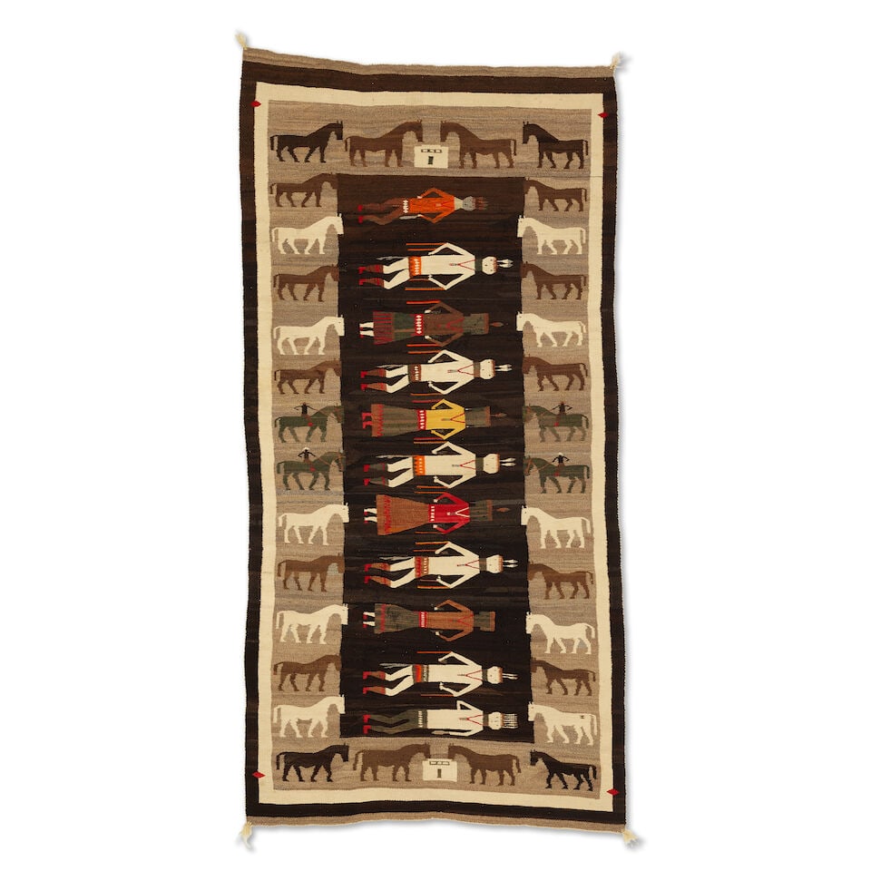 A Diné (Navajo) pictorial rug - 4