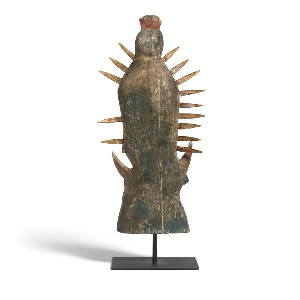 A Mexican bulto depicting Our Lady of Guadalupe - 3