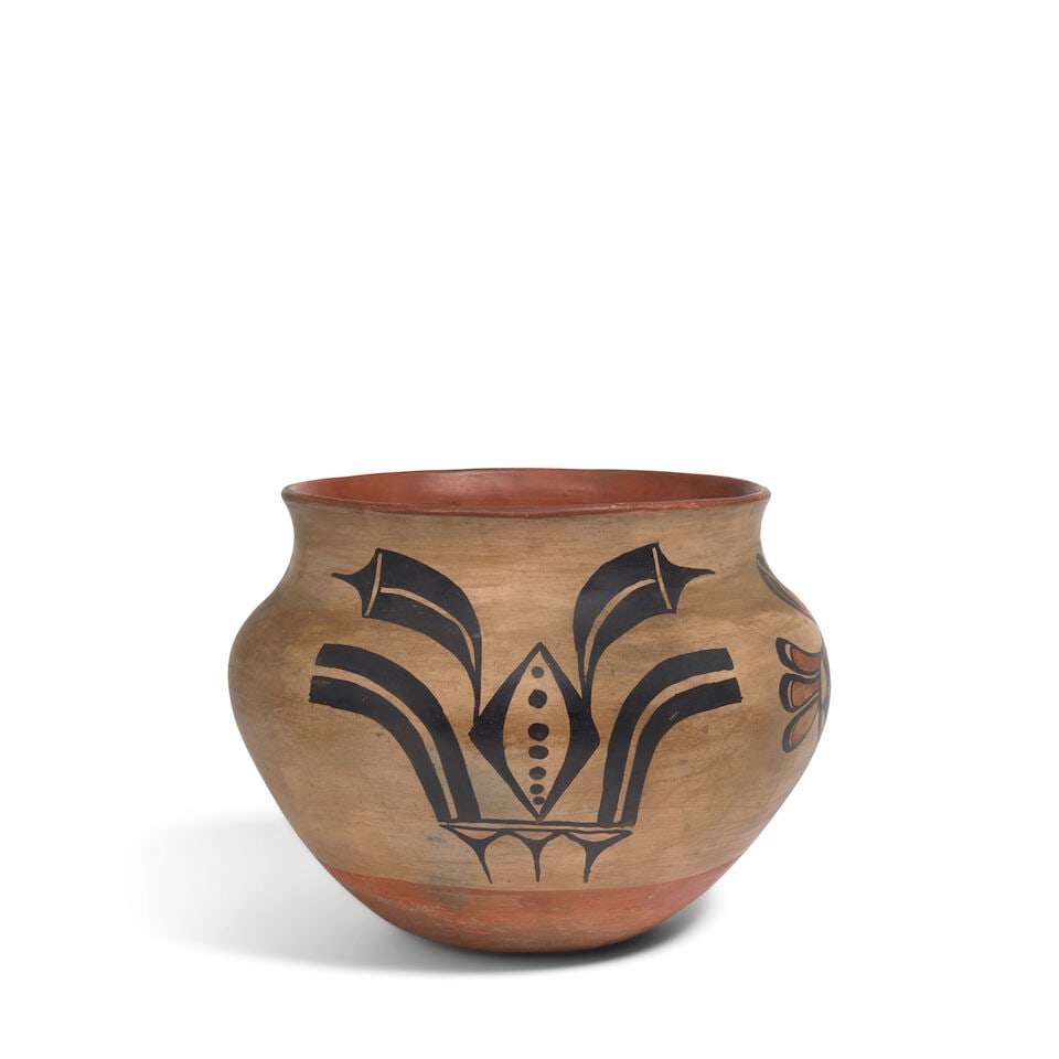 A Kewa (Santo Domingo) polychrome jar - 2