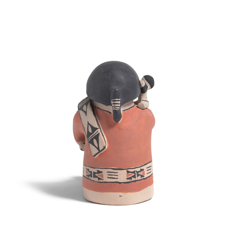A George Cordero and Helen Cordero pottery storyteller - 2