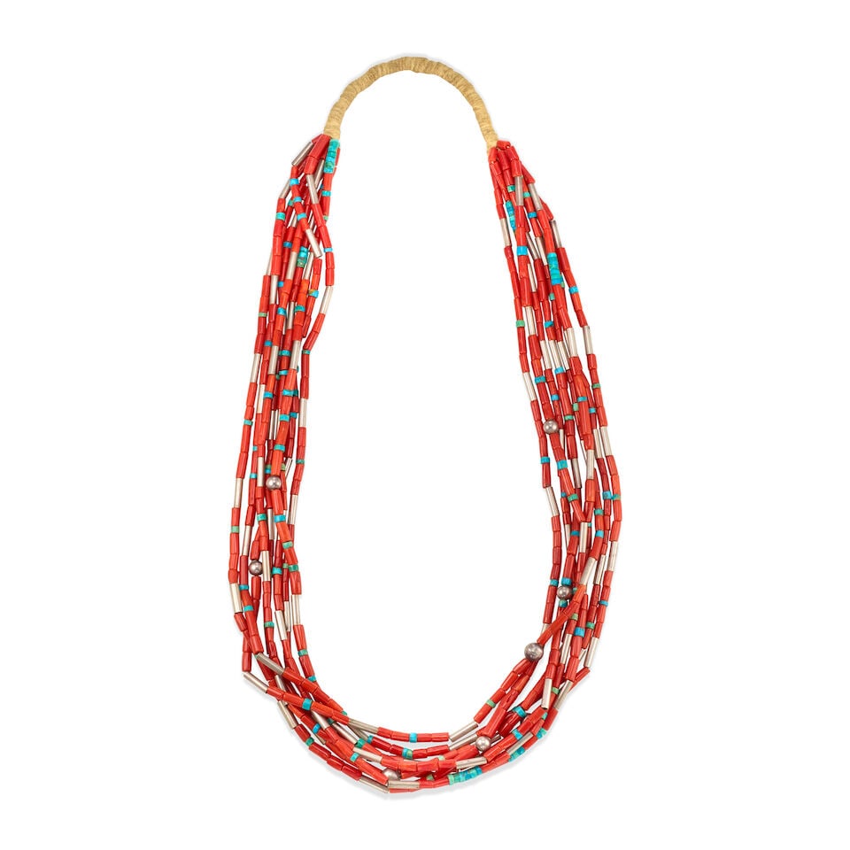 A Pueblo multi-strand necklace (1 of 1)