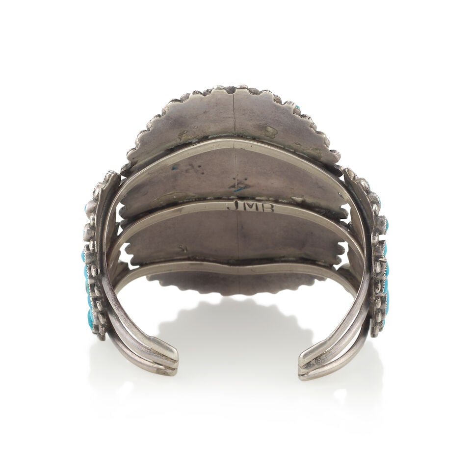 A Johnny (Johnnie) Mike Begay cuff bracelet - 2