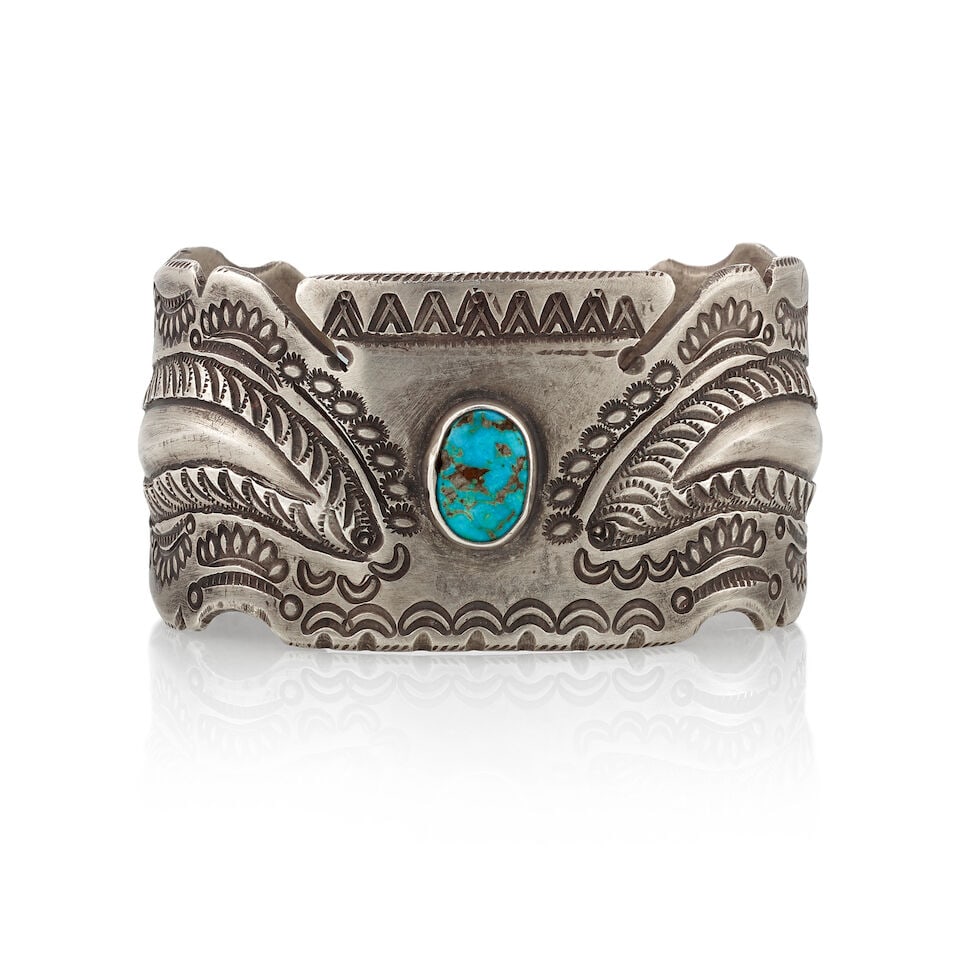 A Diné (Navajo) cuff bracelet (1 of 3)
