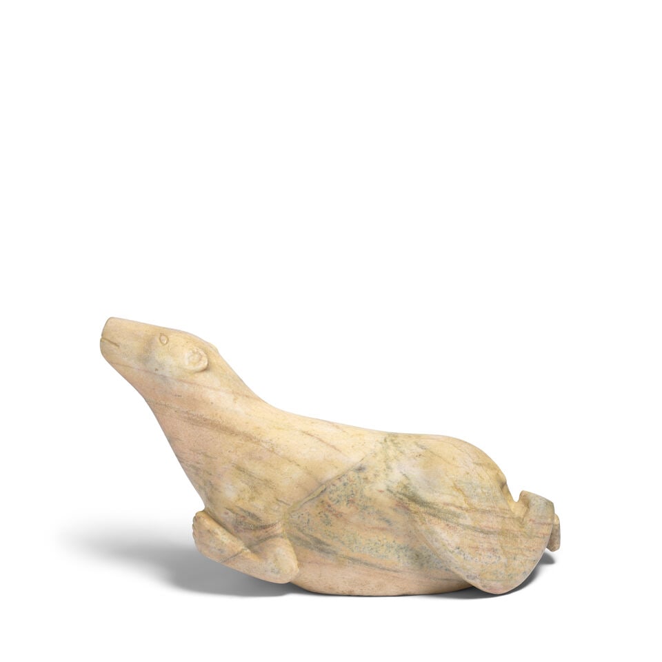 A Kellypalik Etidlooie stone sculpture (1 of 3)