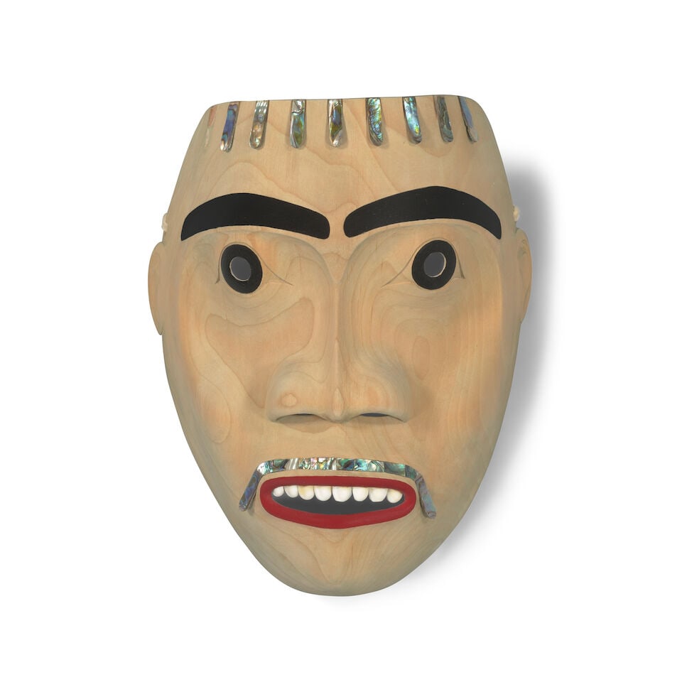 Three Gerry Dudoward masks - 3