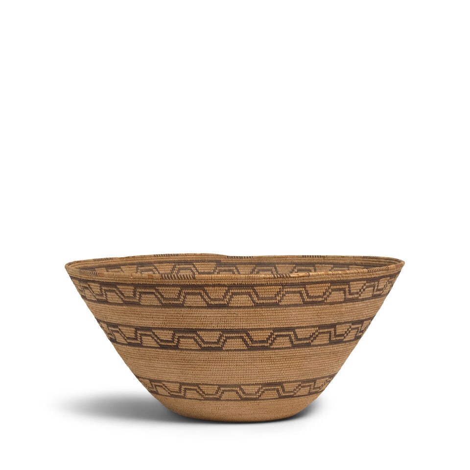 A Yokuts basket - 3