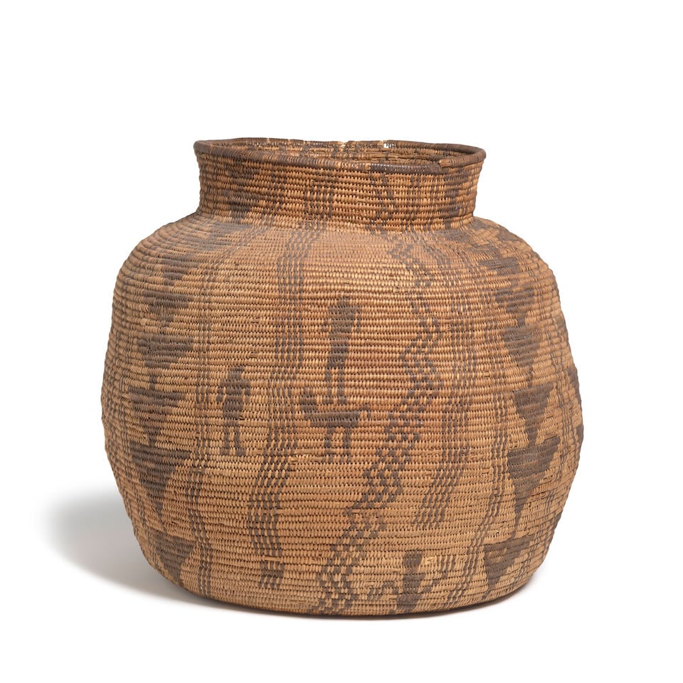 An Apache pictorial olla - 3