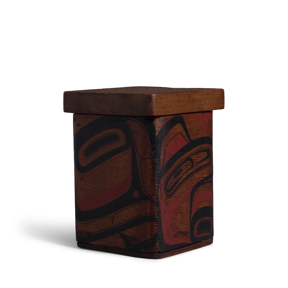 A Duane Pasco bentwood box - 2