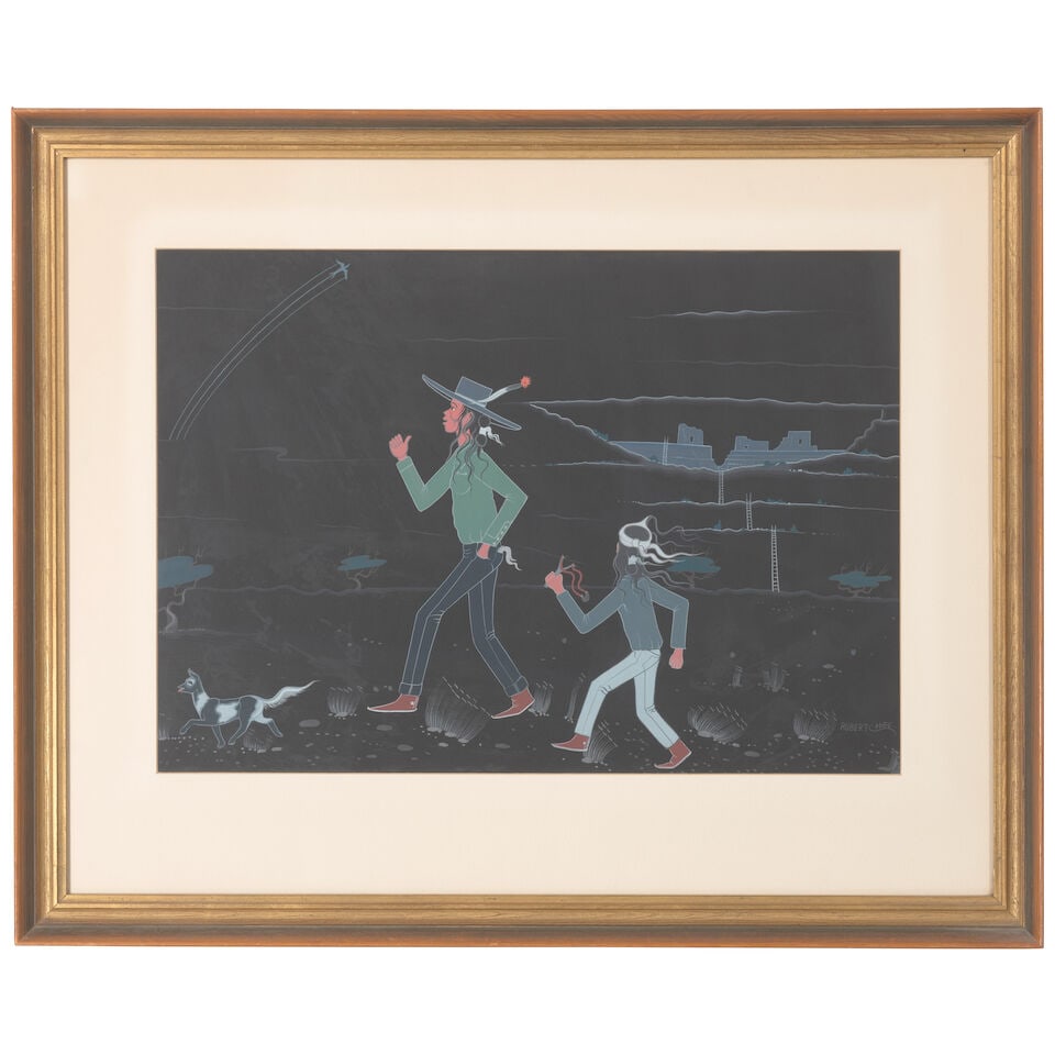 Two Robert Chee paintings - 4