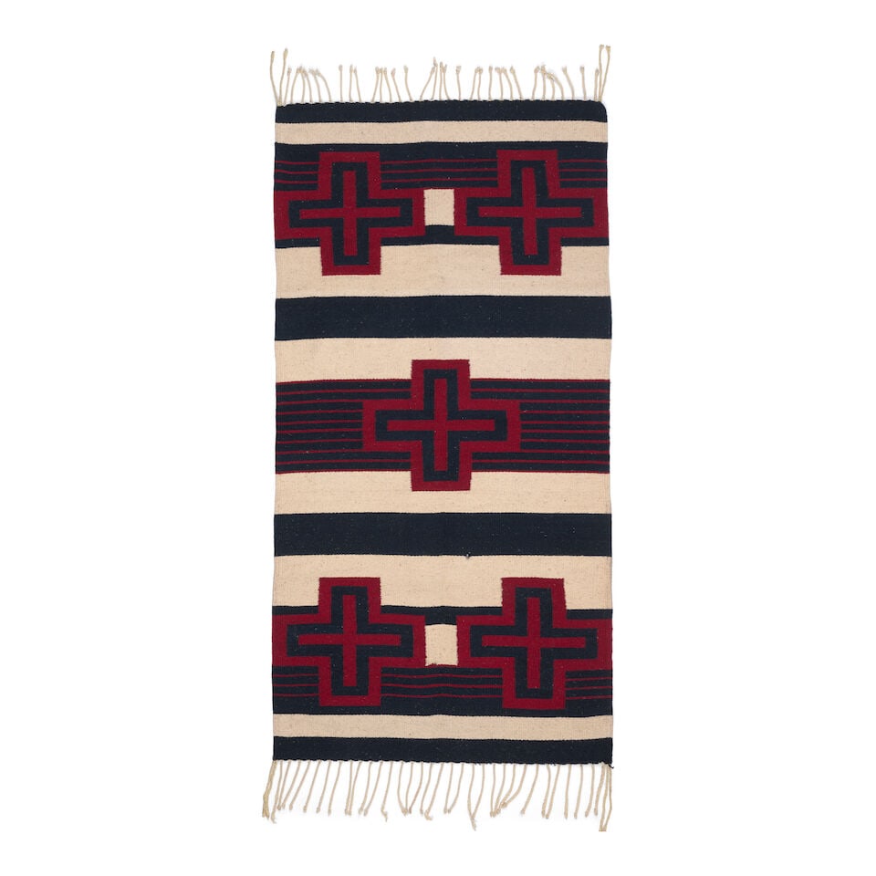 A Ramona Sakiestewa attributed tapestry (1 of 2)
