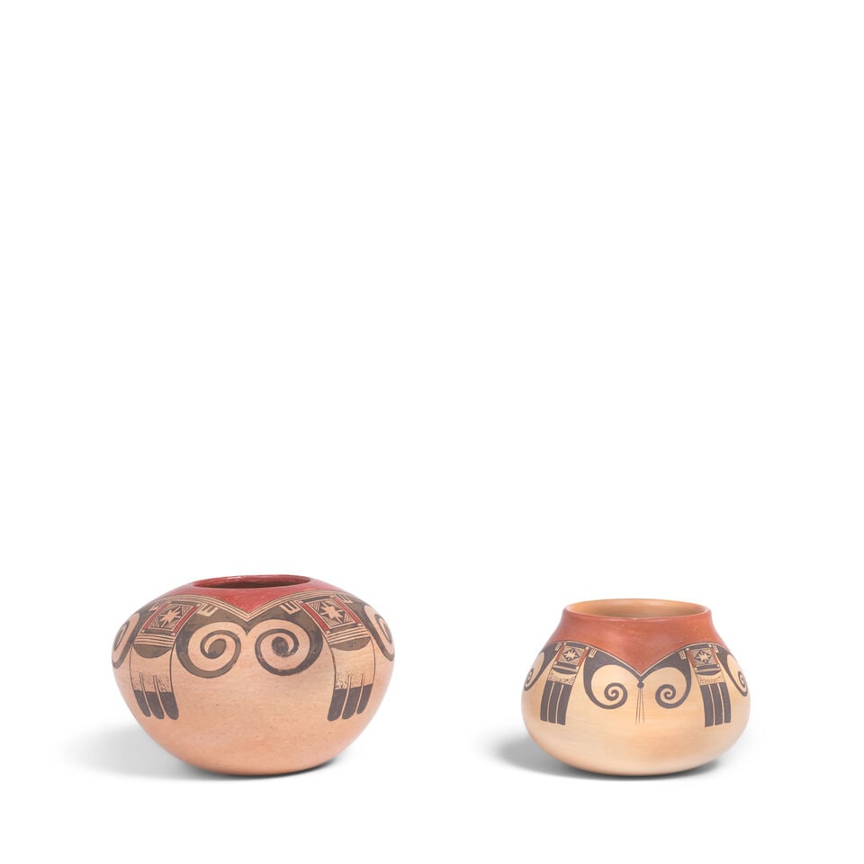 Two Nampeyo family pottery jars - 2