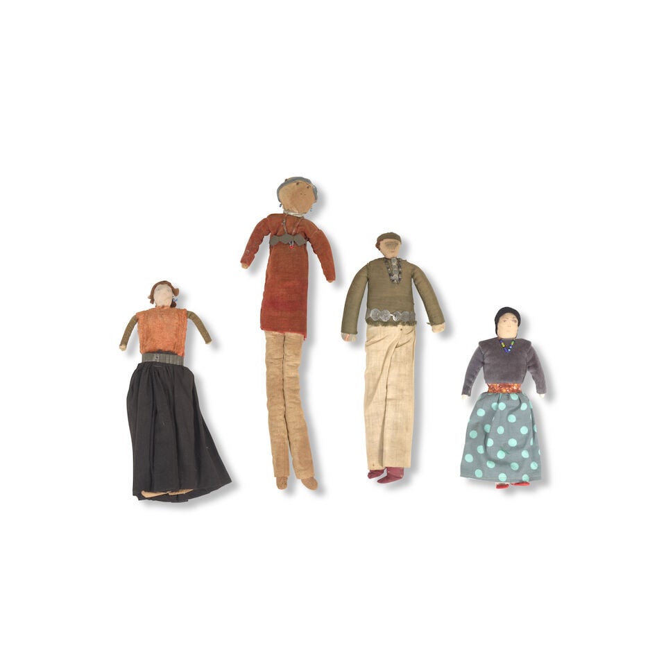 Group of Southwest dolls and katsina figures (1 of 2)