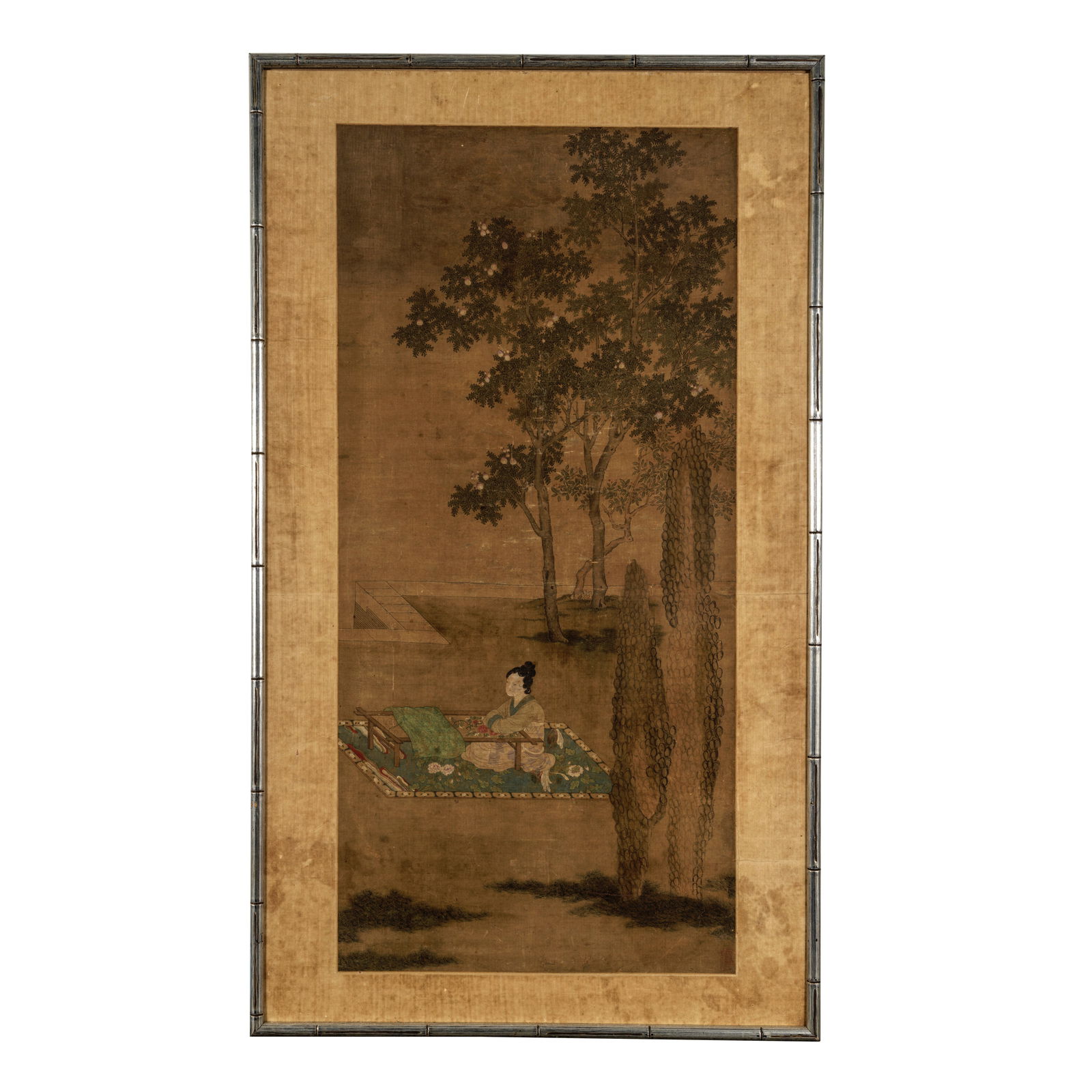 ANONYMOUS, Ming Dynasty Palace Lady Embroidering (1 of 1)