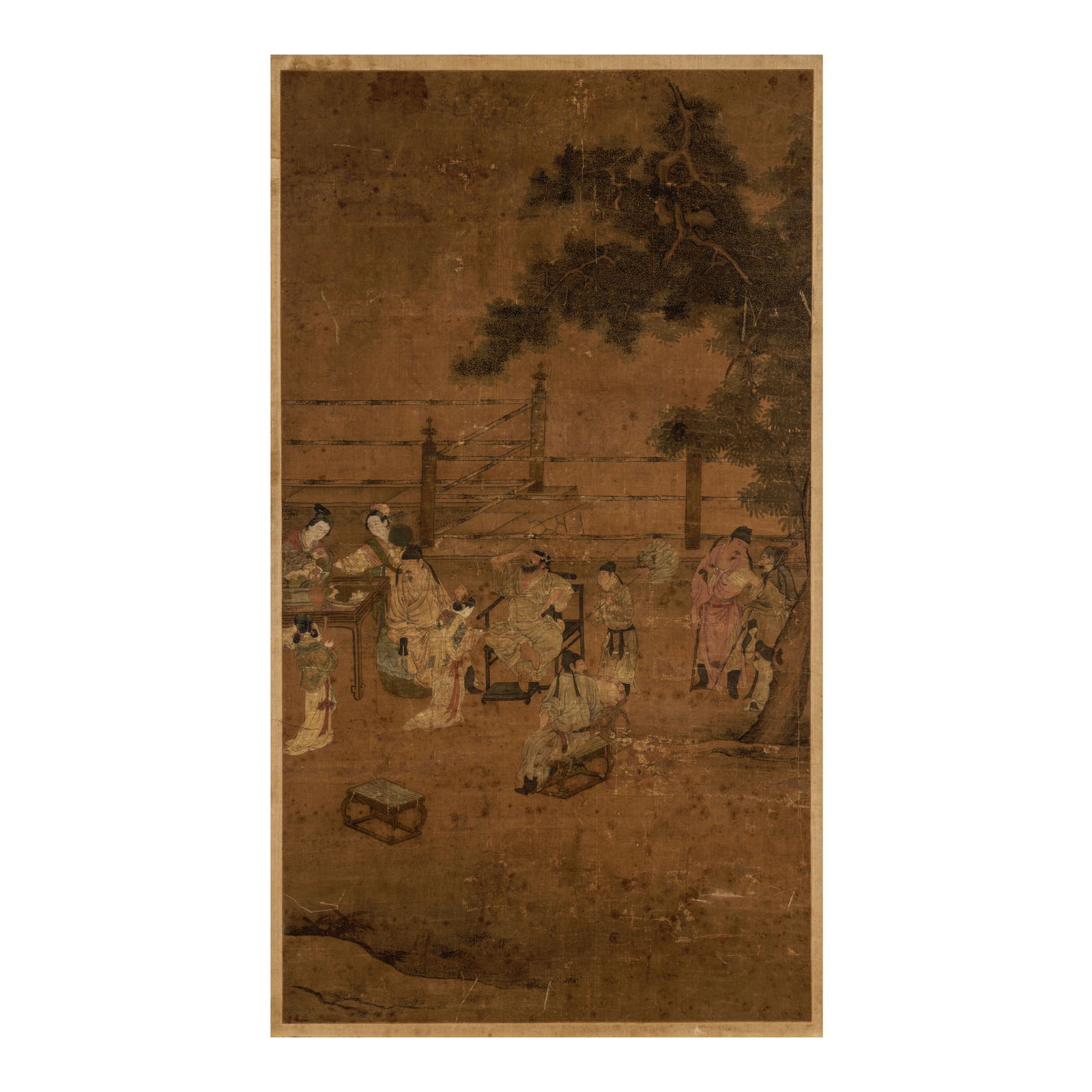 ANONYMOUS, Ming Dynasty Emperor Minghuang Drinking with Li Bai (1 of 1)