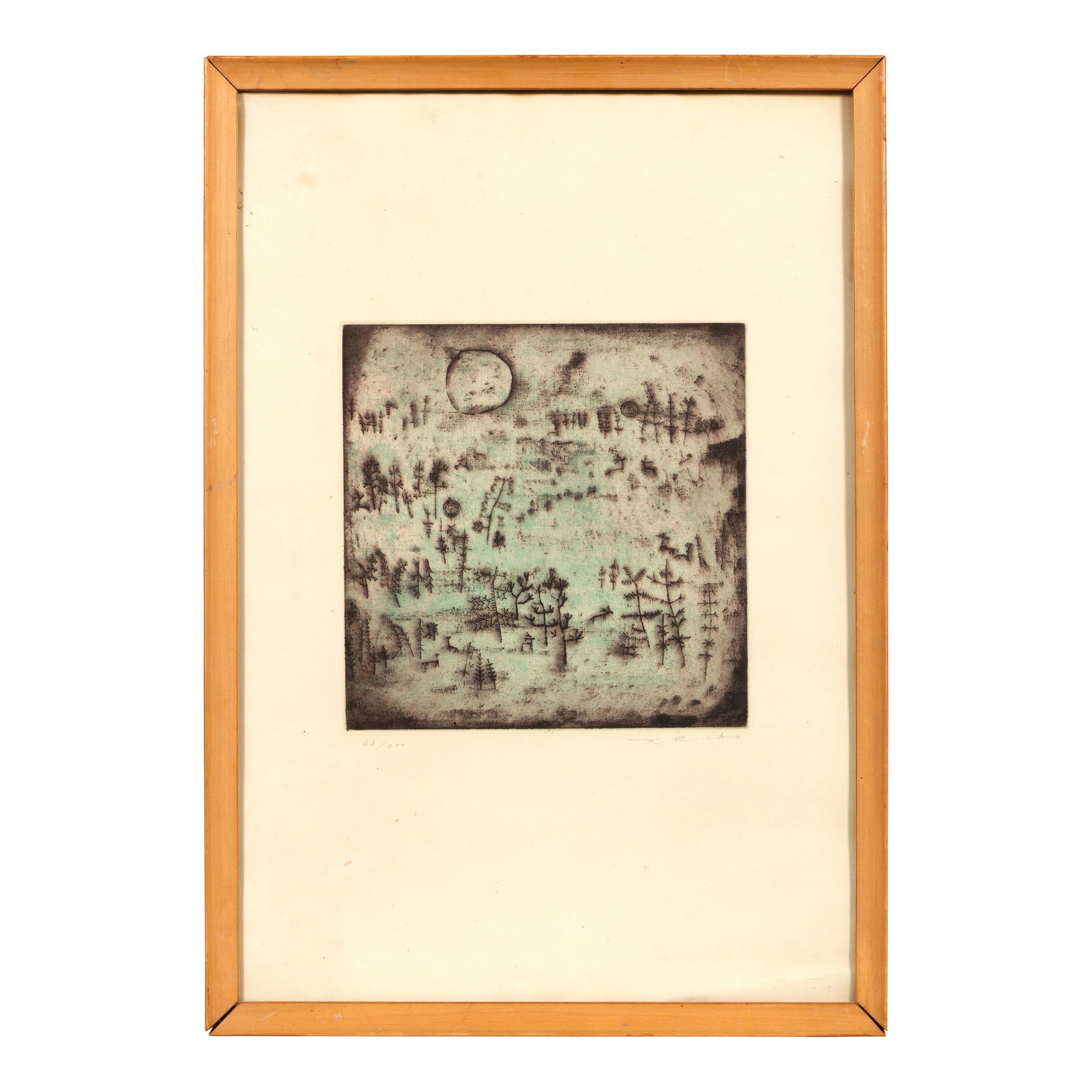 ZHAO WUJI (1921-2013) Paysage au Soleil, 1950 (1 of 1)