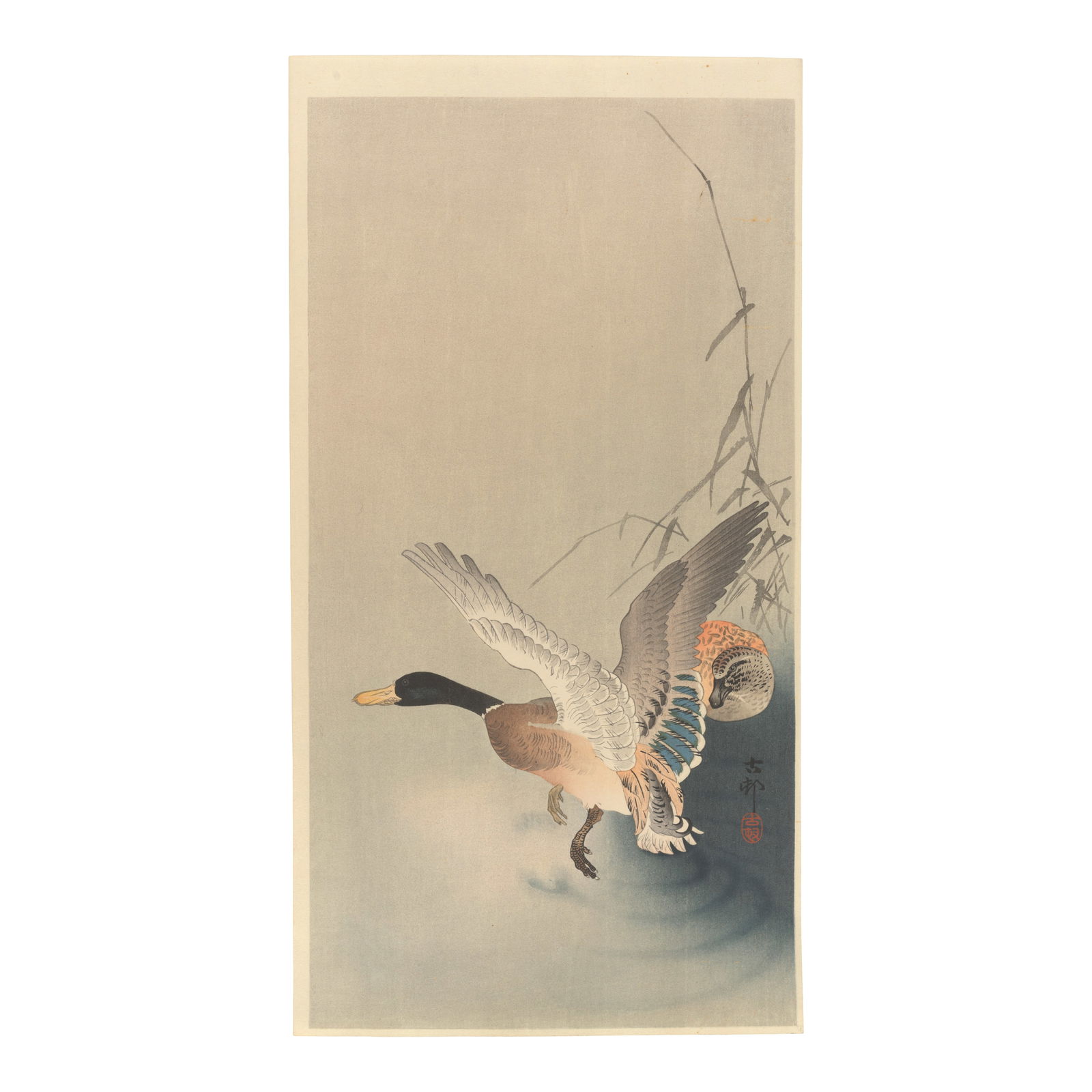 OHARA KOSON (1877-1945), TAKAHASHI HIROAKI (SHŌTEI) (1871-1945), AND TSUKIOKA KŌGYO (1...: OHARA KOSON (1877-1945), TAKAHASHI HIROAKI (SHŌTEI) (1871-1945), AND TSUKIOKA KŌGYO (1869-1927) Six Woodblock Prints Meiji (1868-1912) and Taisho era (1912-1926), early 20th century Comprisi