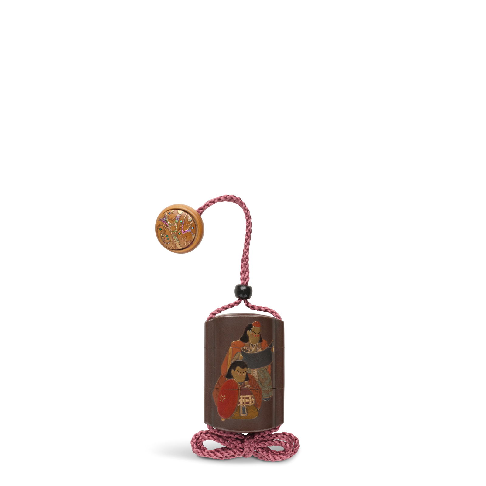 SHŌJŌSAI (1893-1978) A Small Two-Case Lacquer Inrō (Medicine Case) Taisho era (19... (1 of 1)